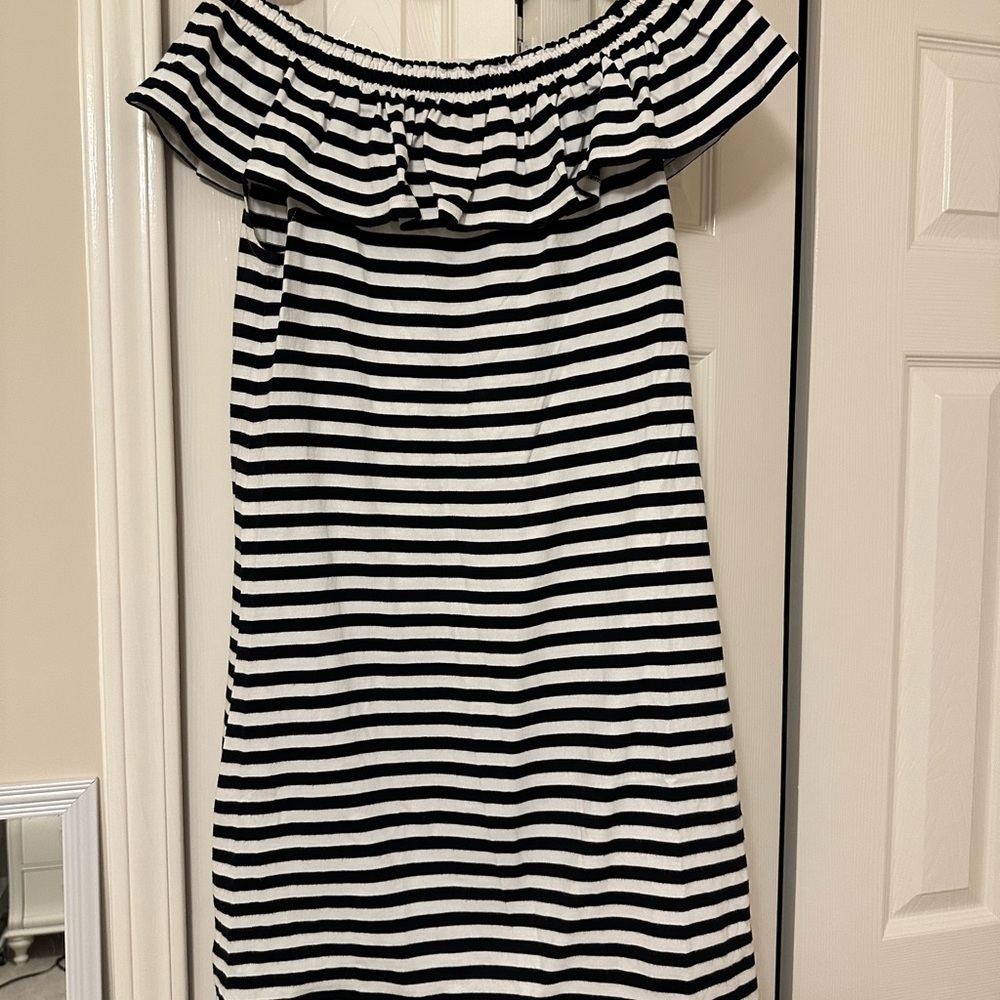 Kate Spade Black and White Striped Top - Picture 5 of 12